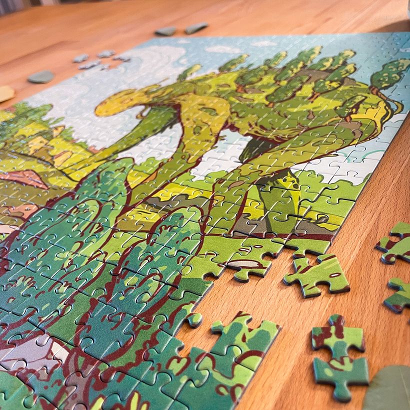 Puzzle of the guardian as final product