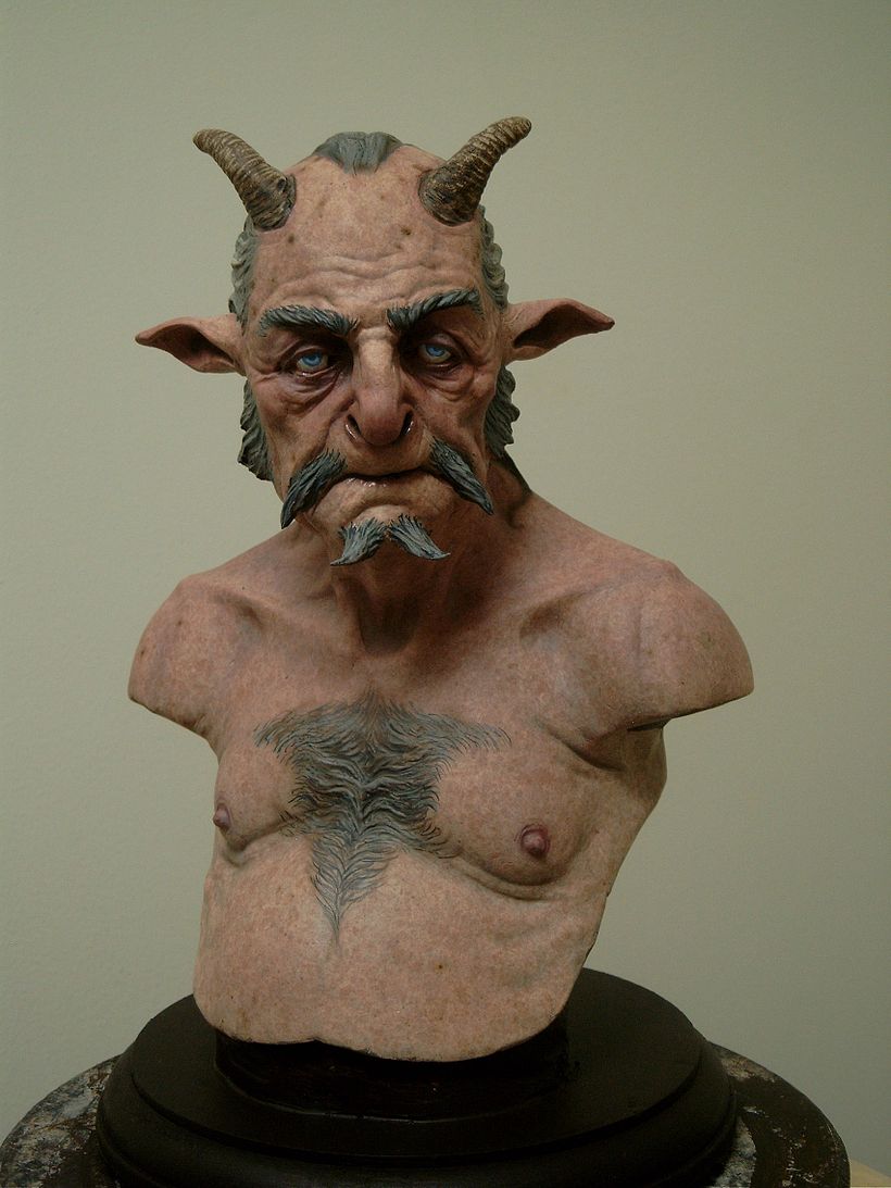 Goat Troll maquette (Prince Caspain / Chronicles of Narnia) 2