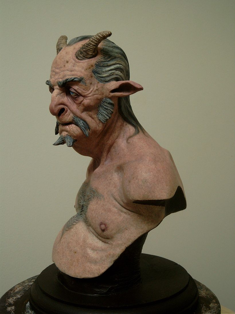 Goat Troll maquette (Prince Caspain / Chronicles of Narnia) 3