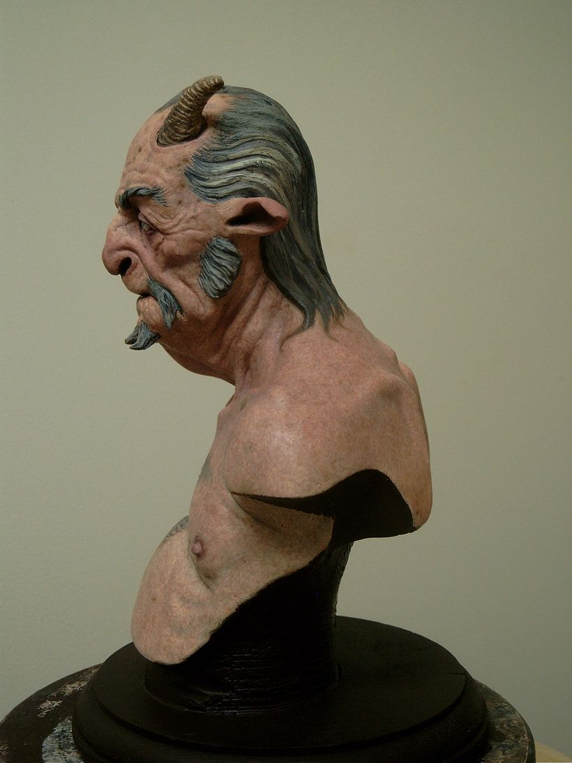 Goat Troll maquette (Prince Caspain / Chronicles of Narnia) 4