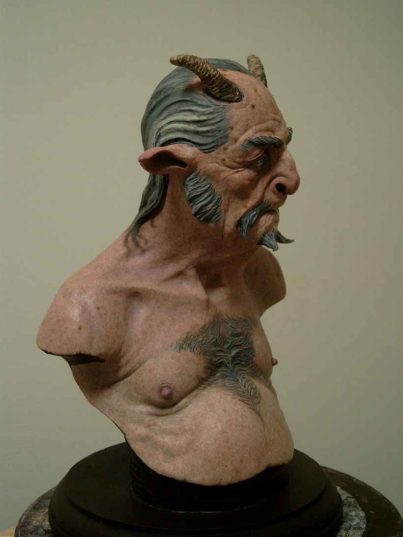 Goat Troll maquette (Prince Caspain / Chronicles of Narnia) 11