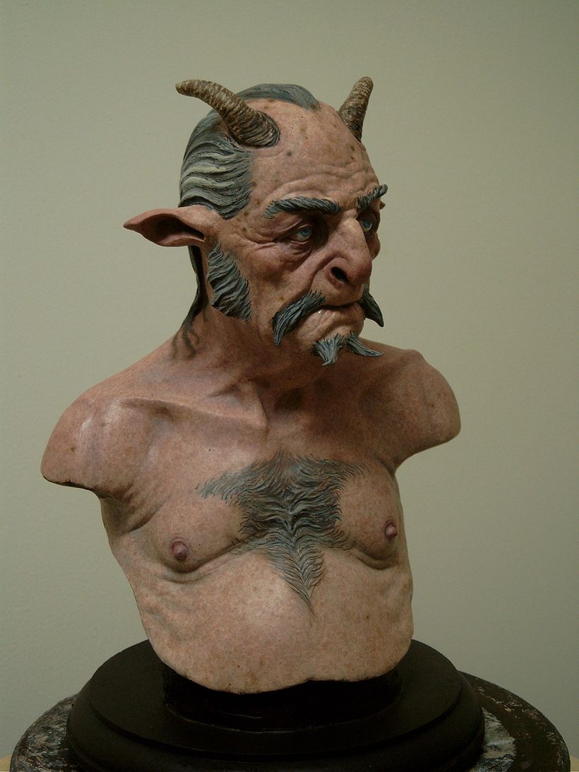 Goat Troll maquette (Prince Caspain / Chronicles of Narnia) 12