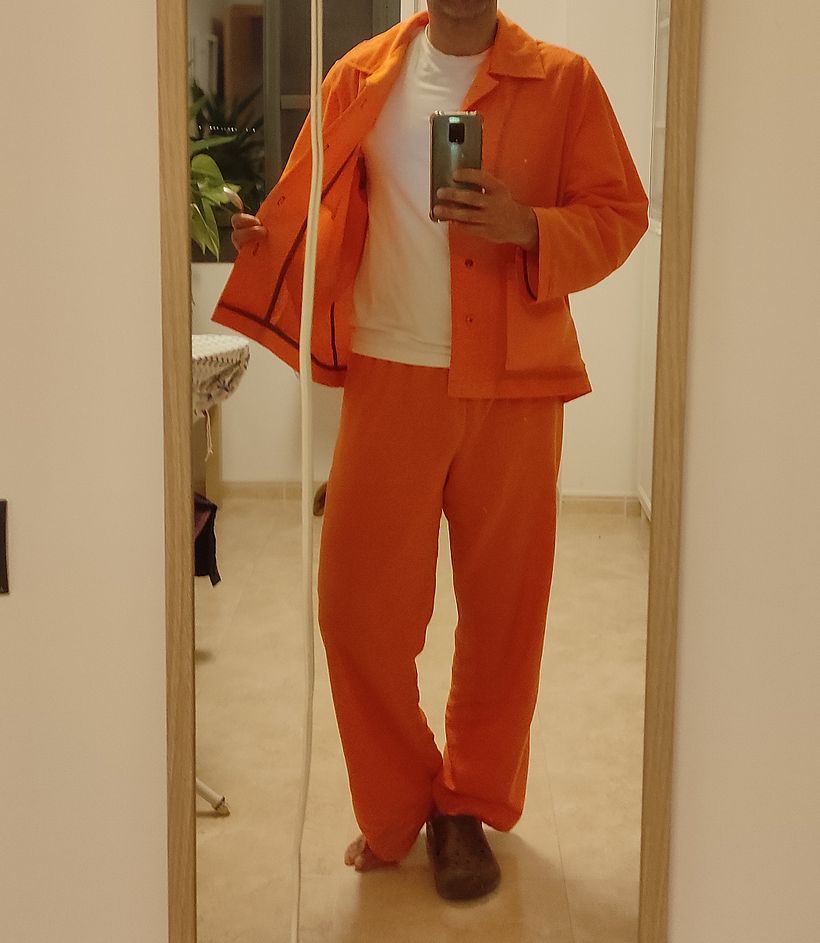 Pijama estilo butano 