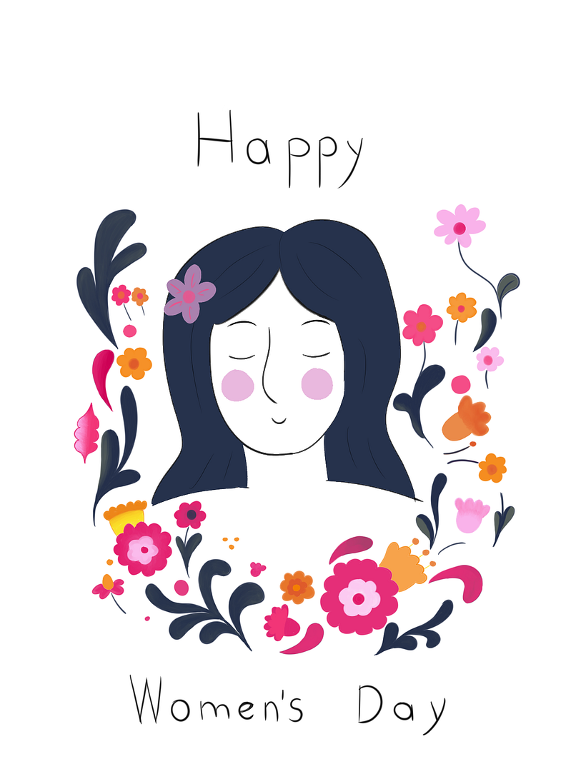 My project for course: Illustrated portraits with botanical elements 1