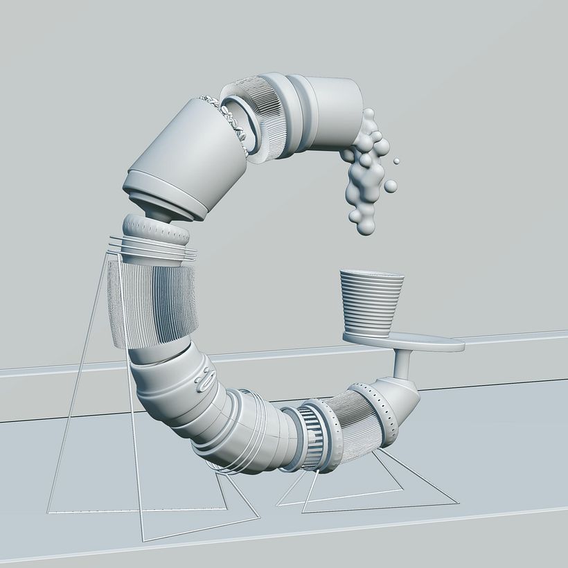 Mi proyecto del curso: Diseño 3D de letras originales con Blender 5