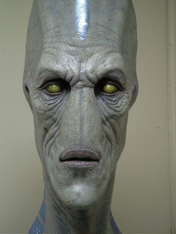 Calaracian Alien Bust 3