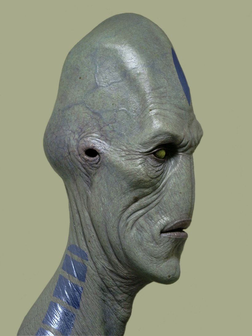 Calaracian Alien Bust 12