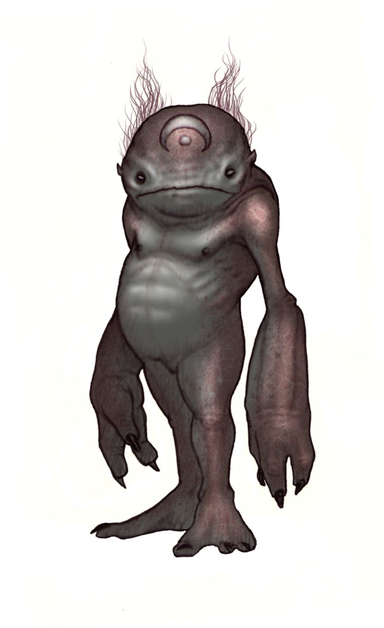 "Li'l Demon Imp": a quick design for a video game company from about 2005