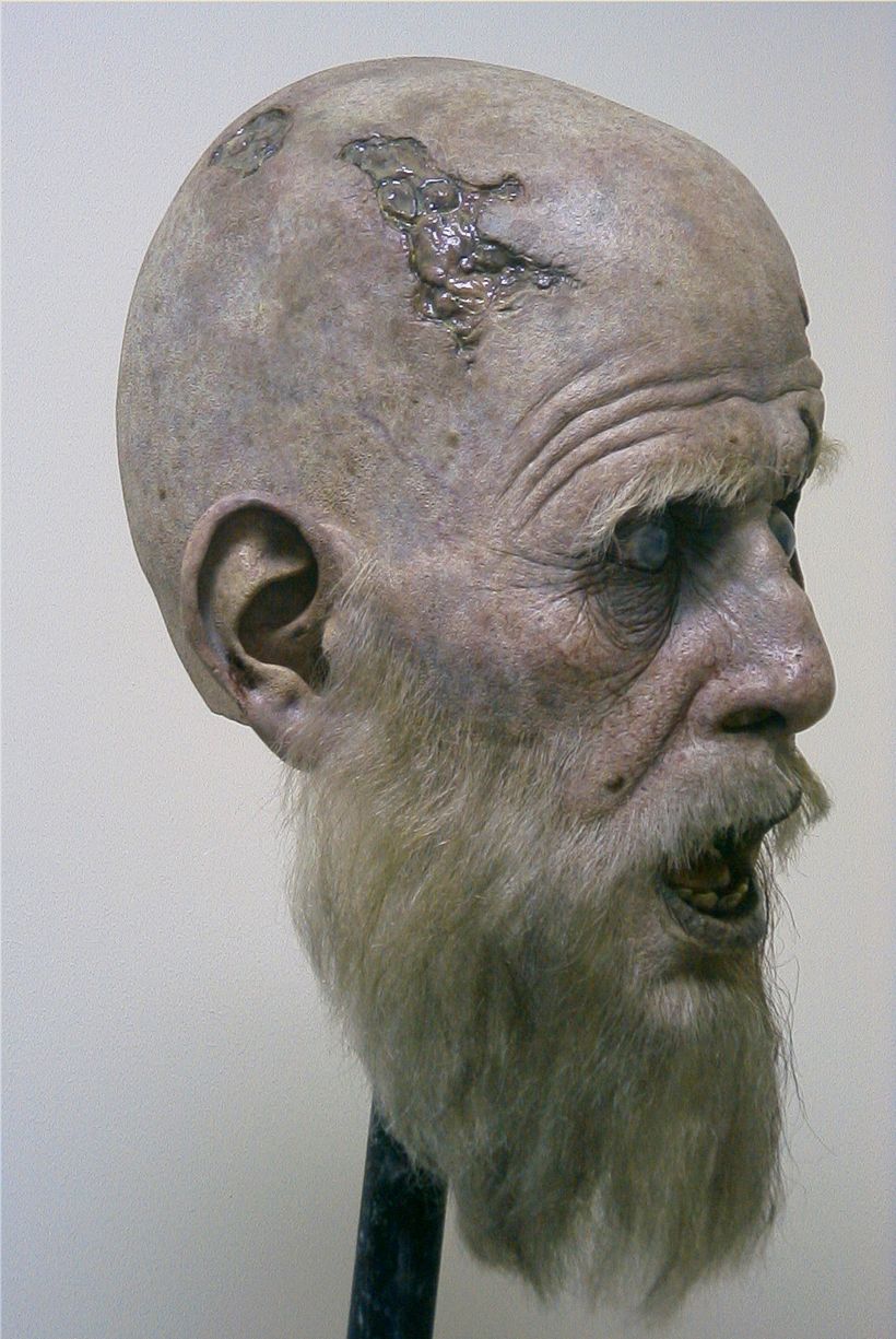 This mask was created for the 2008 remake of "Dawn of the Dead"