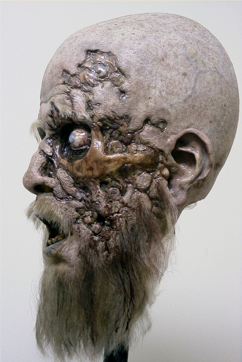 Another angle of the "Dawn" mask