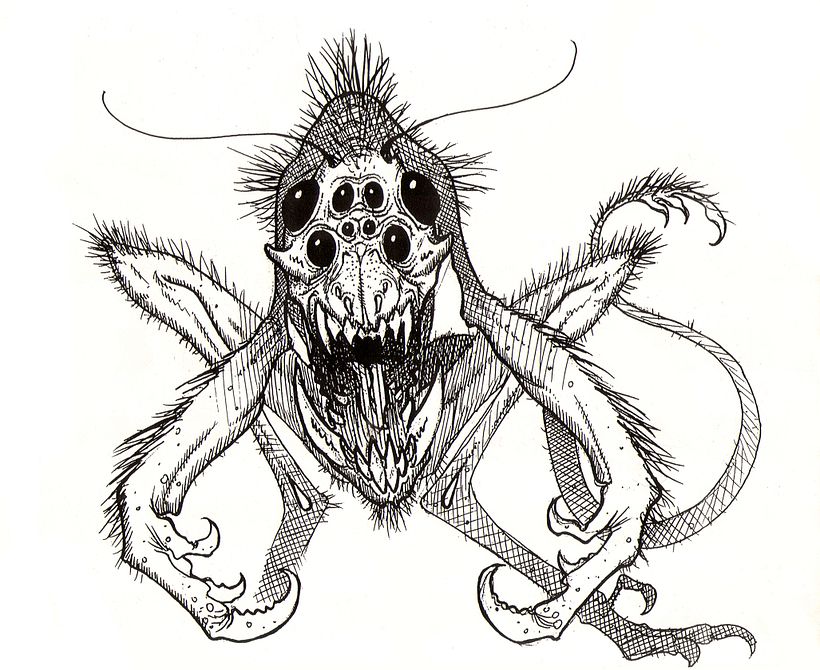 Creature design for the movie "My Favorite Martian" with Christopher Loyd