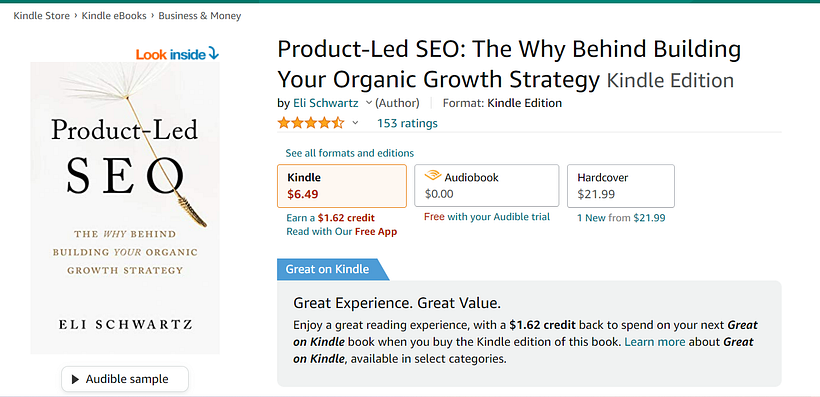 Author of Product-Led SEO 4