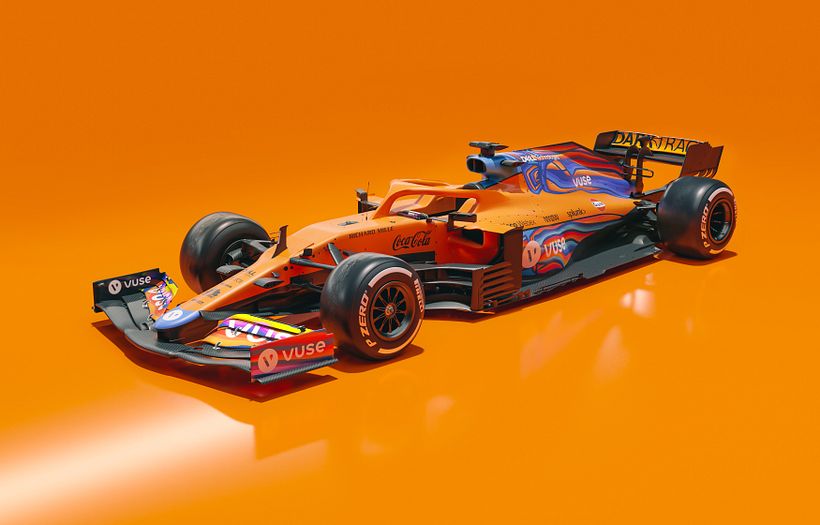 Driven by Change McLaren F1 one-off livery with Rabab Tantawy 2