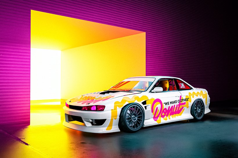 Donut Media Formula D Livery - Nissan S14 1