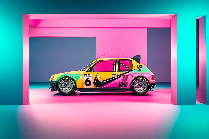 Nike Air Max inspired Peugeot 205 T16 2