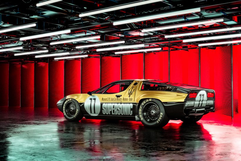 Supersonic Livery - Maserati Bora Gr.4 for Maserati Fuoriserie 3