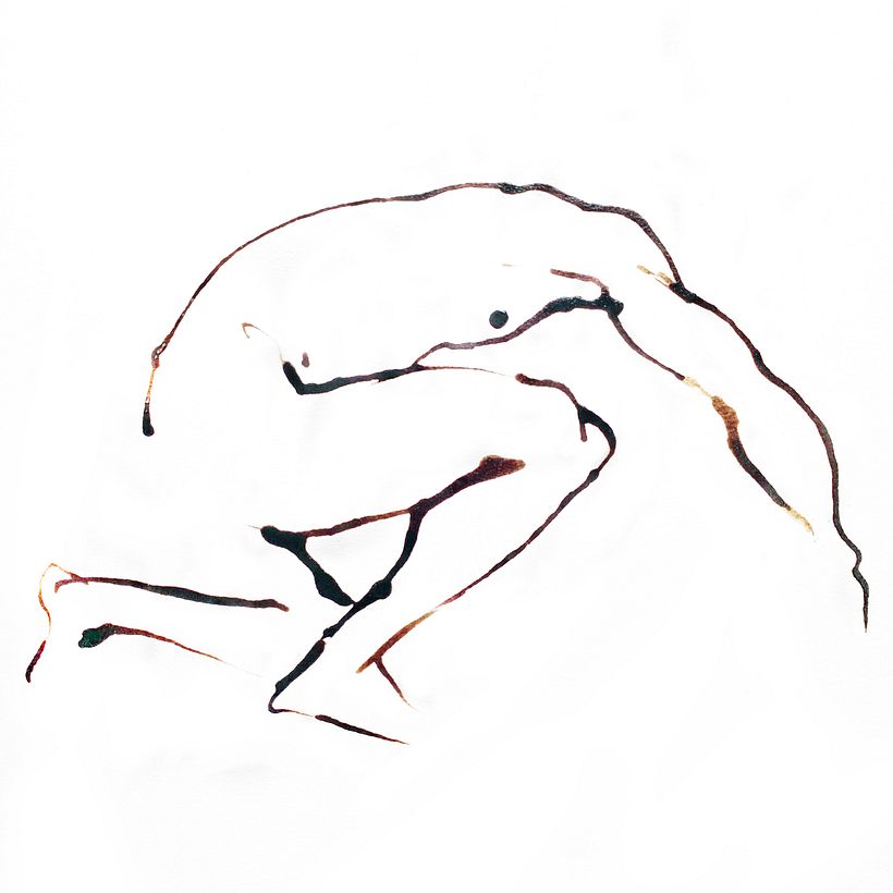 Dibujo anatómico gestual de poses rápidas del natural 10