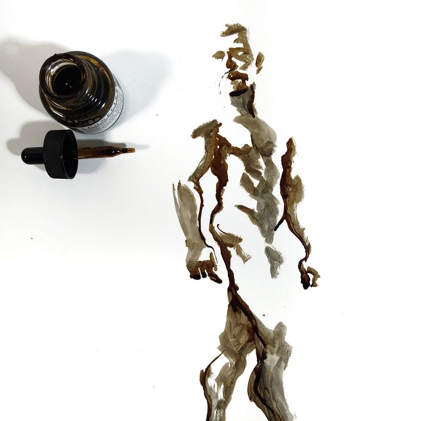 Dibujo anatómico gestual de poses rápidas del natural 22