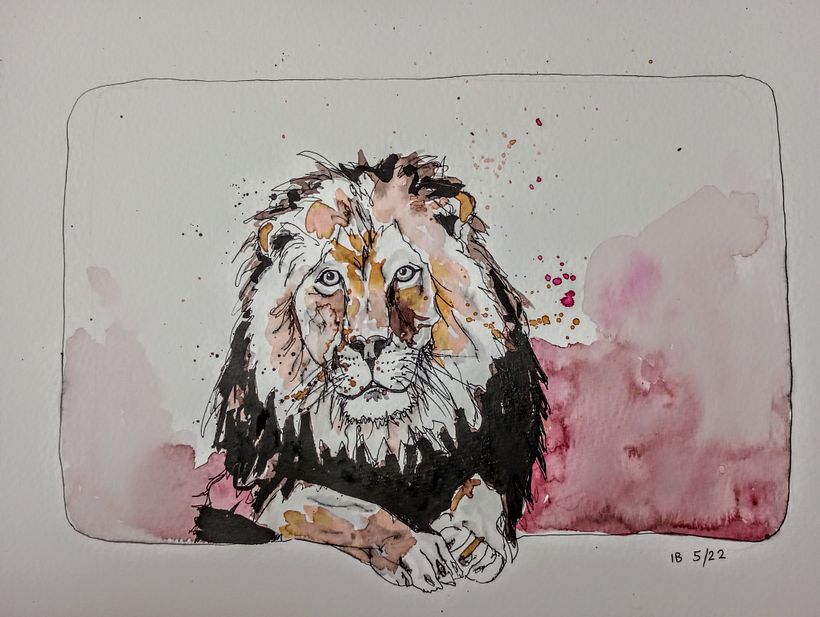My project for course: Illustrating Nature: A Creative Exploration - Ilustrație tradițională