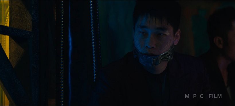 Remplazo del prop de la mandíbula con CG