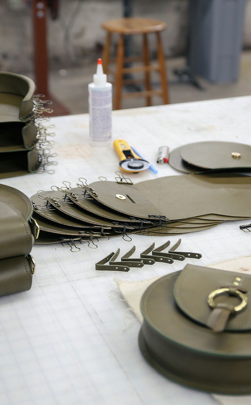 Clipping and Gluing up the interior panel