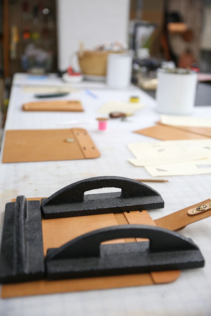 Gluing up the interior panels