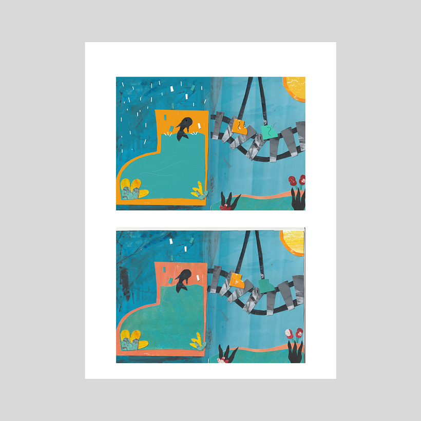 Meu projeto do curso: Ilustração de histórias com papel 4