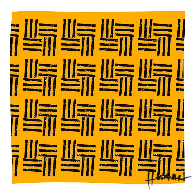 Meu projeto do curso: Desenho e composição de patterns têxteis 4