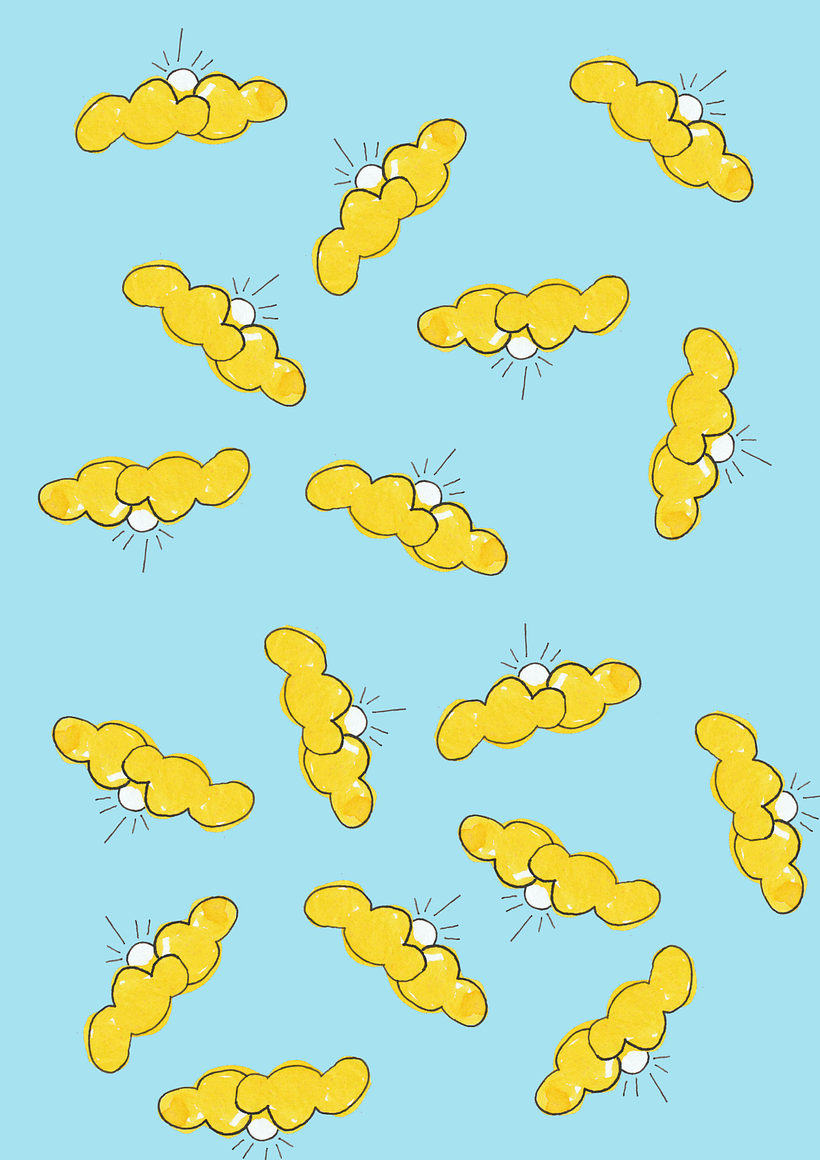 Meu projeto do curso: Desenho e composição de patterns têxteis 3
