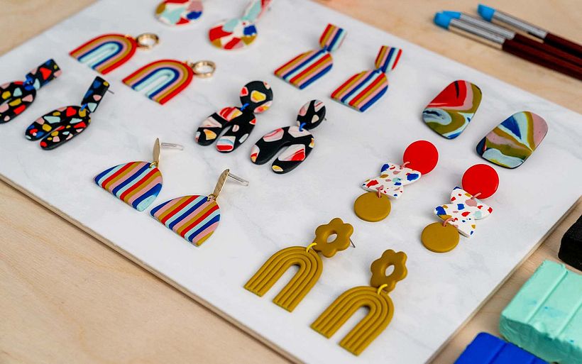 The colorful collection that Rachael makes throughout her course.