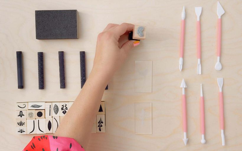 Some of the more specialist texture tools you might explore as you get confident with polymer clay.