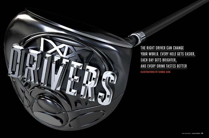 Golf Digest: Cover & Inside Spreads 5