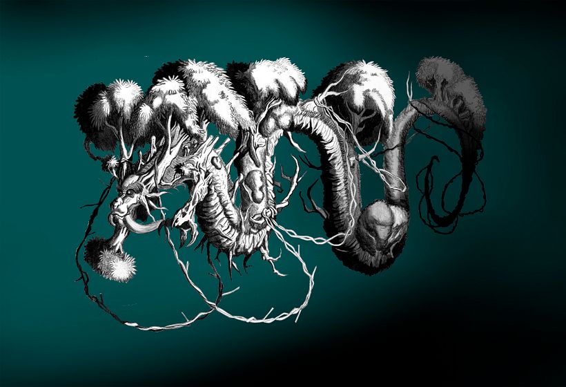 Retoques y detalles en la cola y nuevas lianas