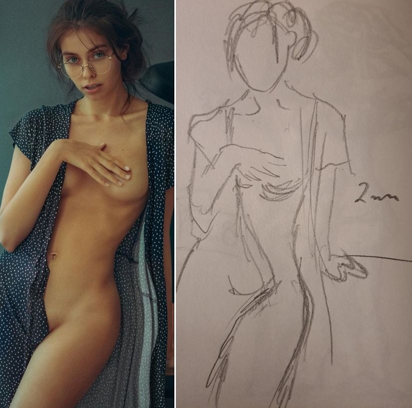 Mi proyecto del curso: Dibujo de la figura humana en movimiento 4
