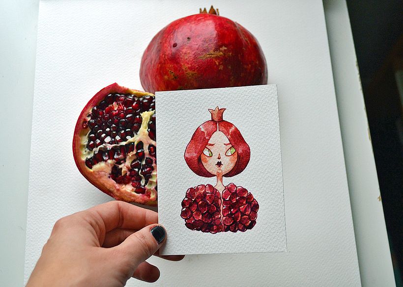 Frutas y verduras como personajes 2