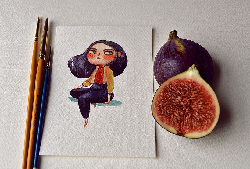 Frutas y verduras como personajes 3