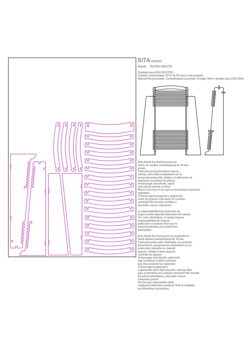 TEATRO INFANTIL PARA FABRICACIÓN DIGITAL