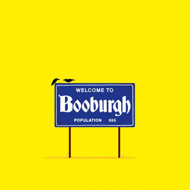 The Booburgh Welcome Sign started off the month.