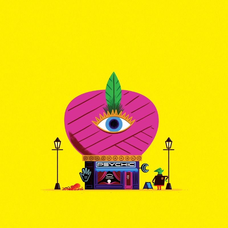 The local fortune teller.