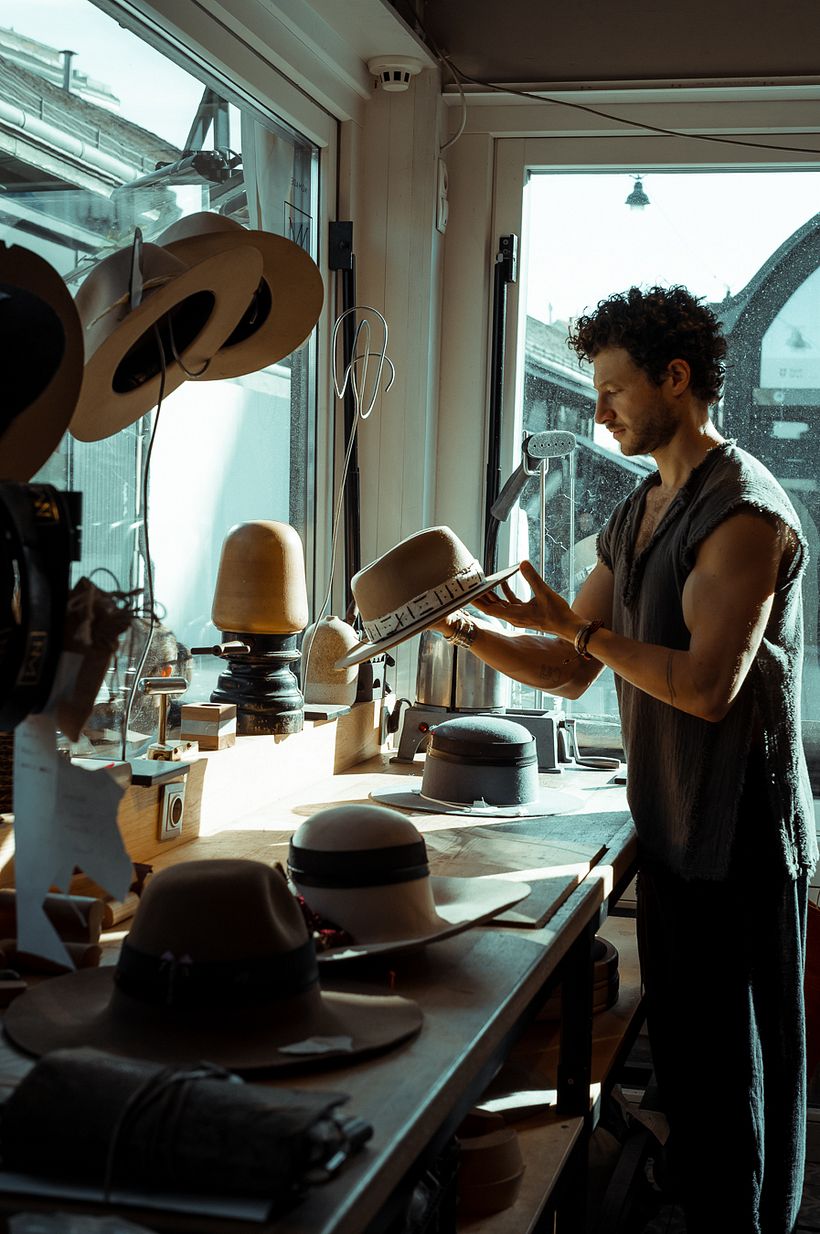 Behind the scenes of Hatmaking  9