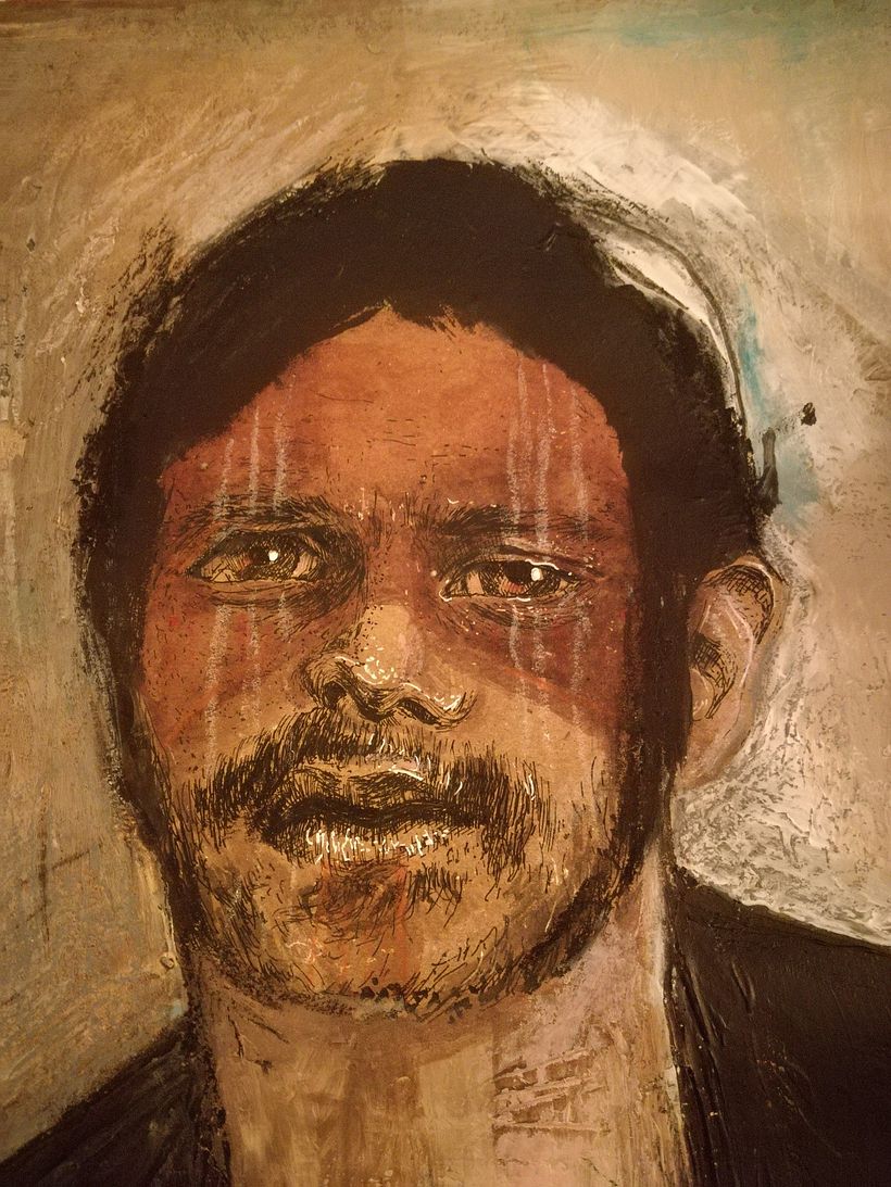 Mon ténébreux détail_je découvre l'acrylique