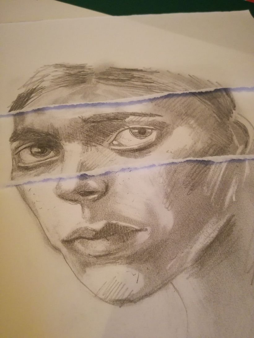 Déchirement_je découvre la poudre de graphite