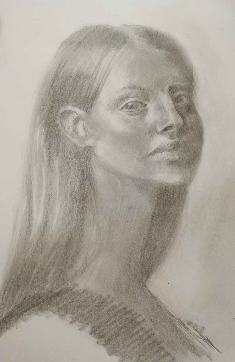 Girafe_je découvre la poudre de graphite