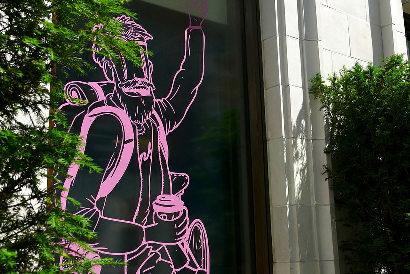 Rapha London Window dress 3