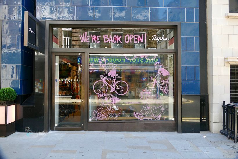Rapha London Window dress 4