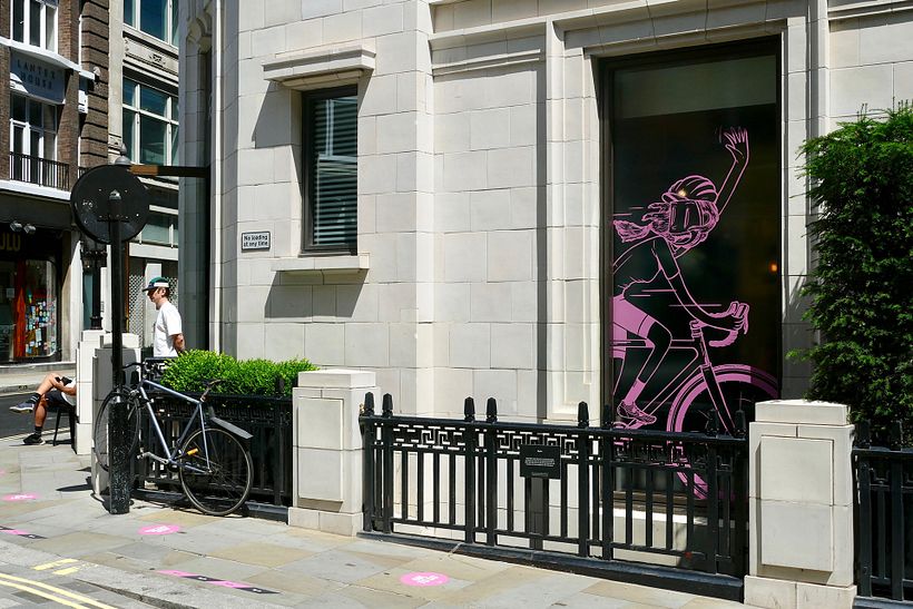 Rapha London Window dress 5