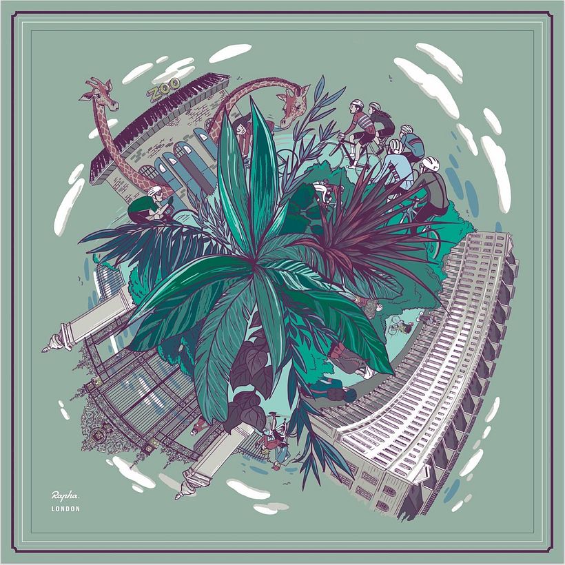 Rapha silk scarf collection 5