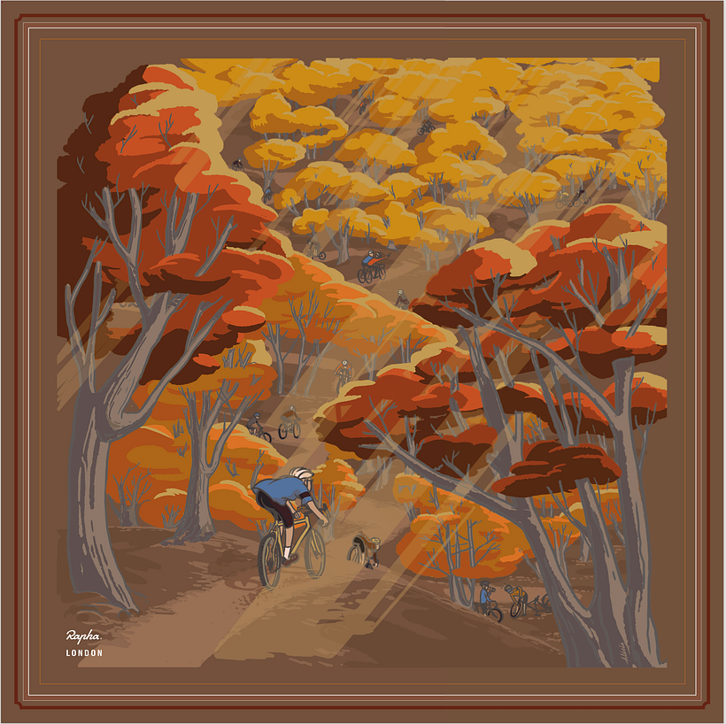 Rapha silk scarf collection 11