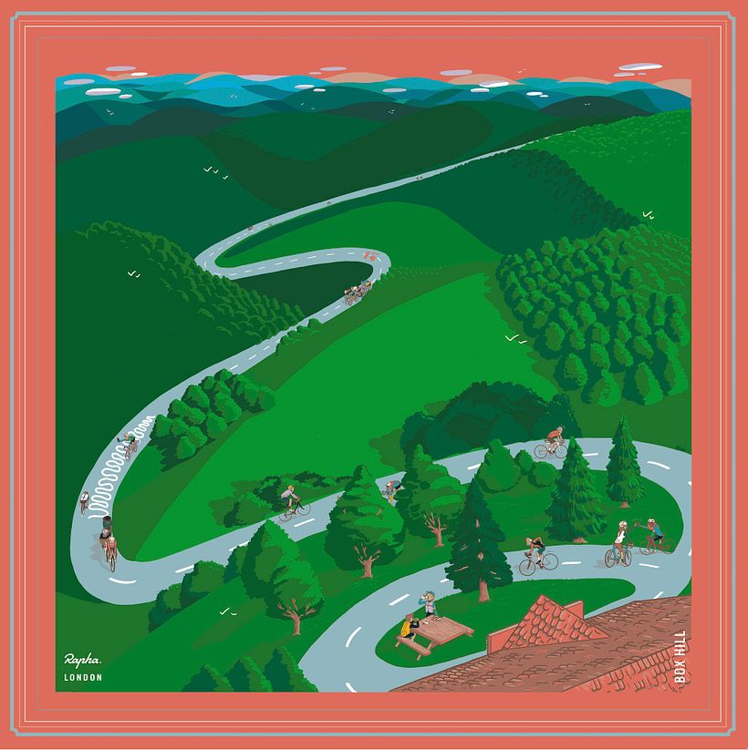 Rapha silk scarf collection 17