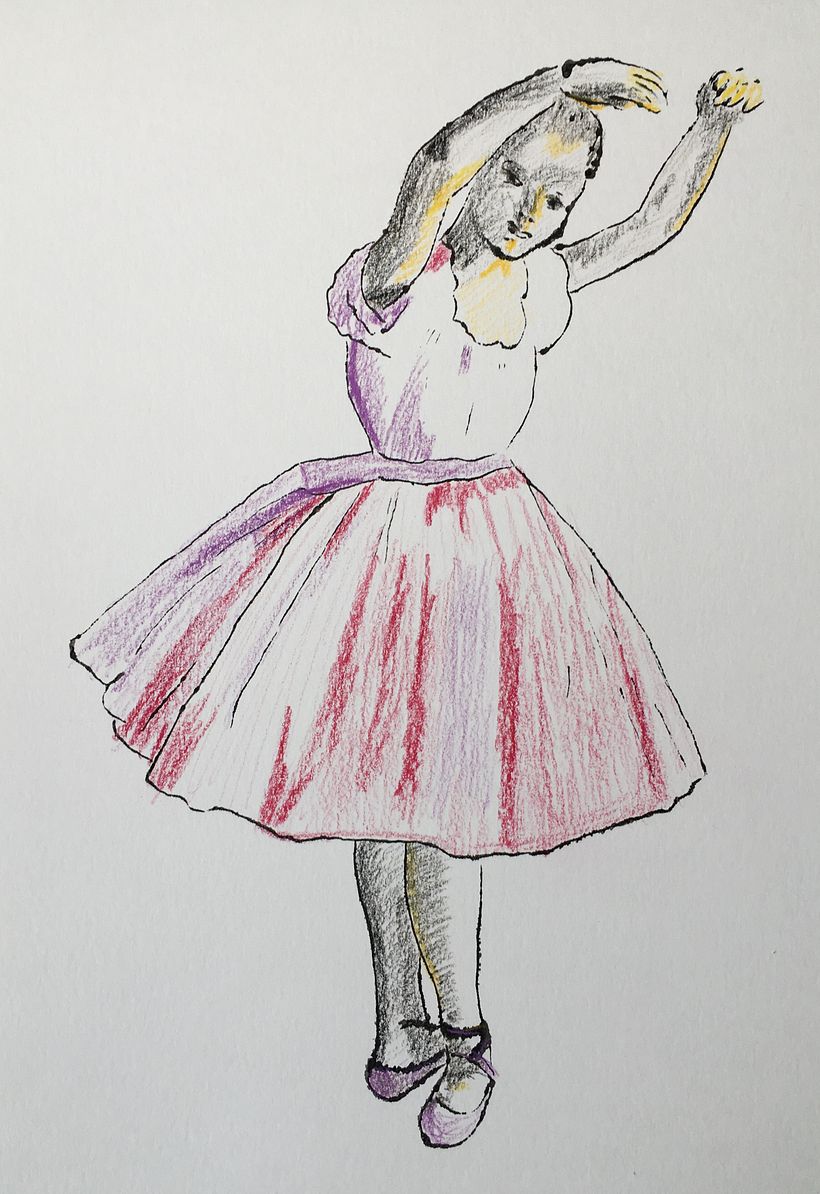 My project for course: Creative Drawing Techniques for Beginners 6
